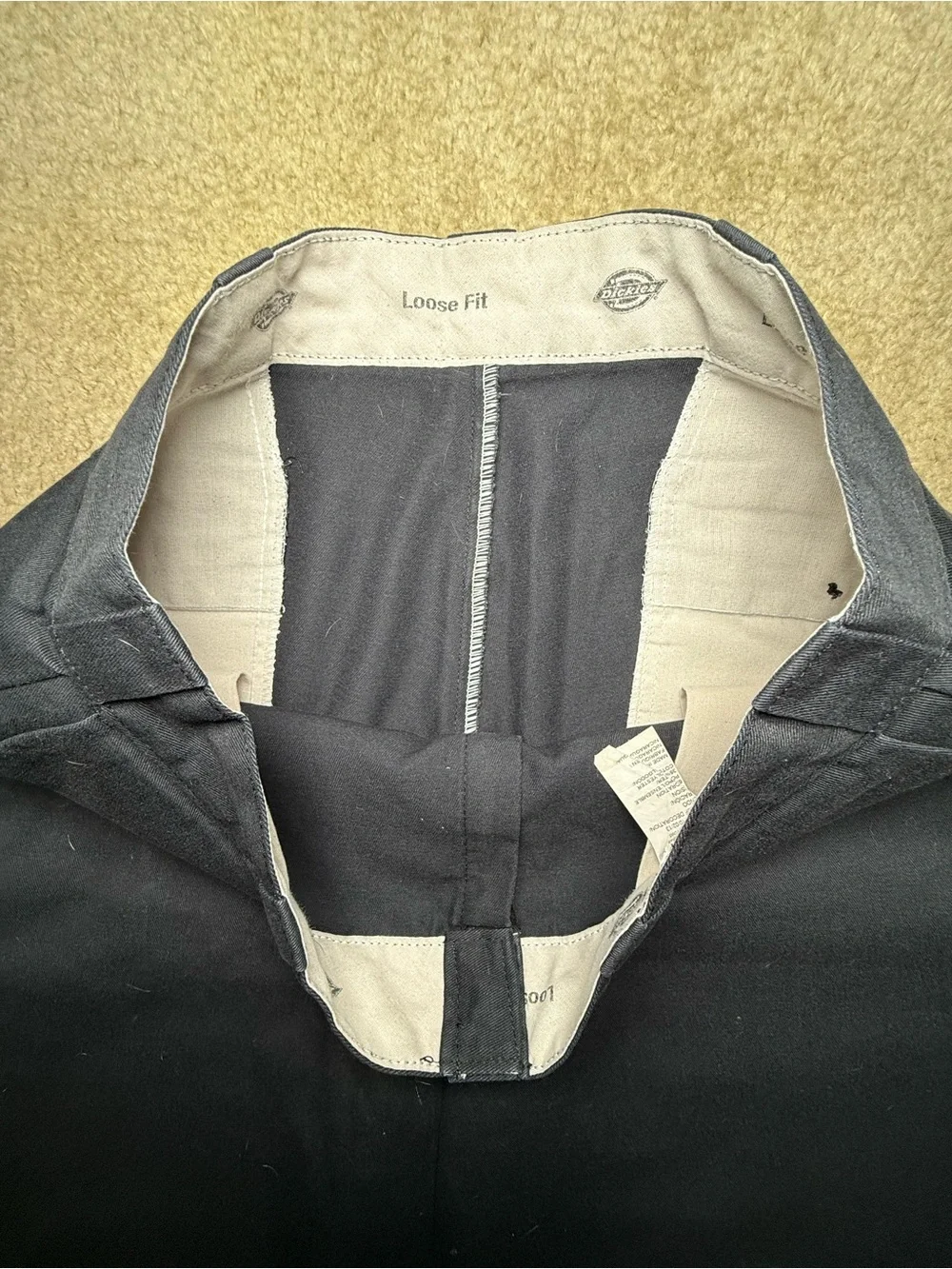 Dickies Navy Flat Front Work Shorts